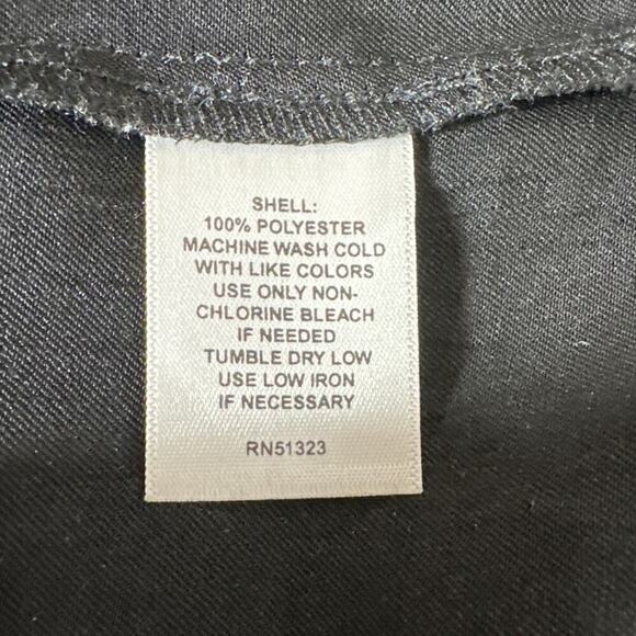 Halogen Dress Satin Sleeveless V-Neck Column Slip Midi Black NWT Medium - Picture 6 of 7